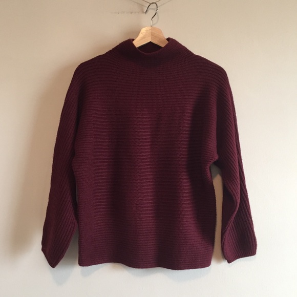 Max Studio Sweaters - max studio | mock neck ribbed sweater